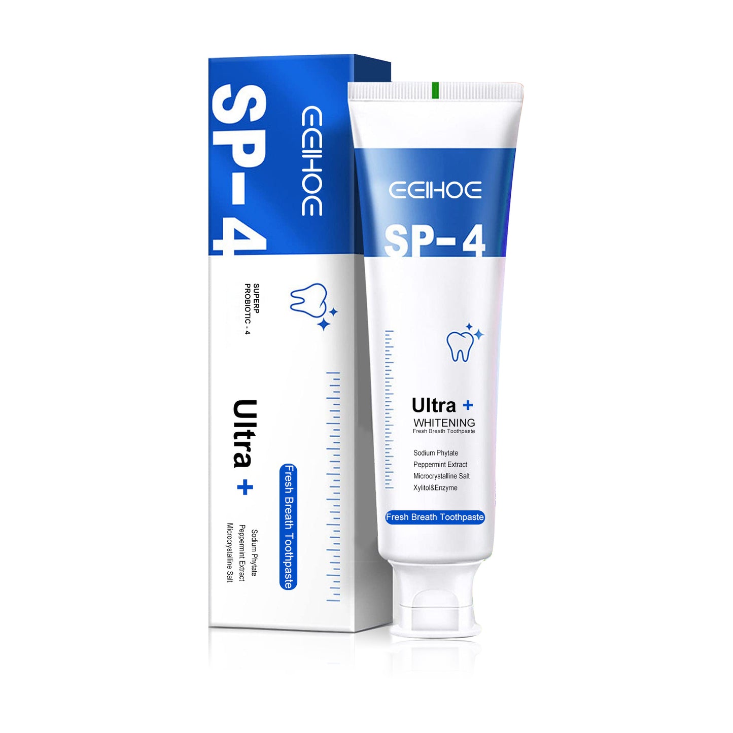 Probiotic Brightening White Toothpaste For Oral Cleaning, Fresh Breath, And Gum Protection