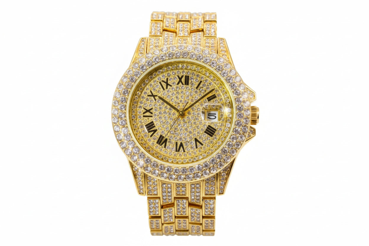 💎 Refined Shine Quartz Watch