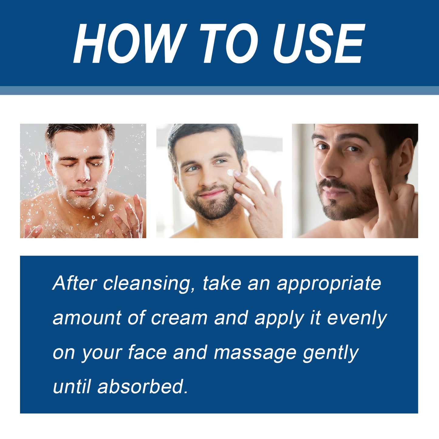 Moisturizing Lotion For Men Firming And Moisturizing Deep Hydrating Facial Skin Anti-Aging Lotion