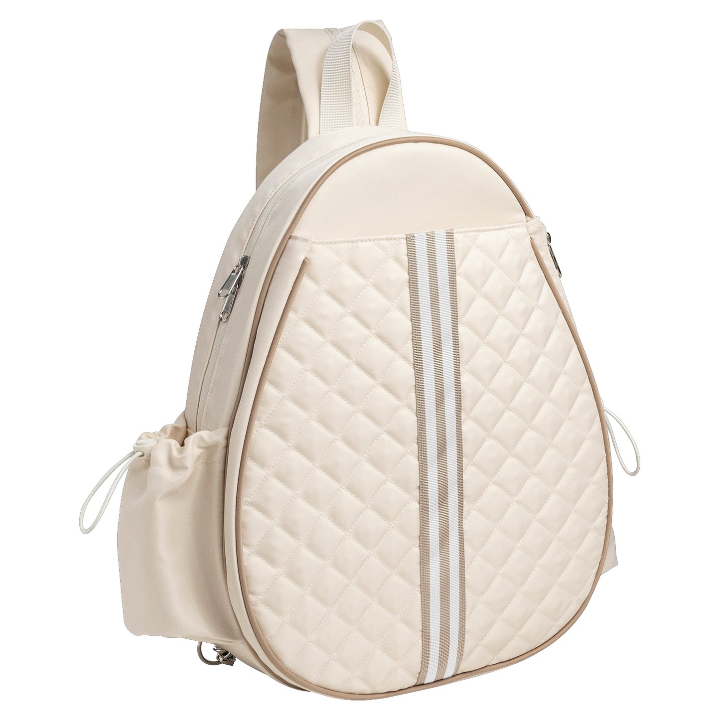 2 Color Options -- Pickleball Sling Bag For Men Women Waterproof Badminton Tennis Backpack With Wet Pocket Hidden Fence Hook Machine Washable