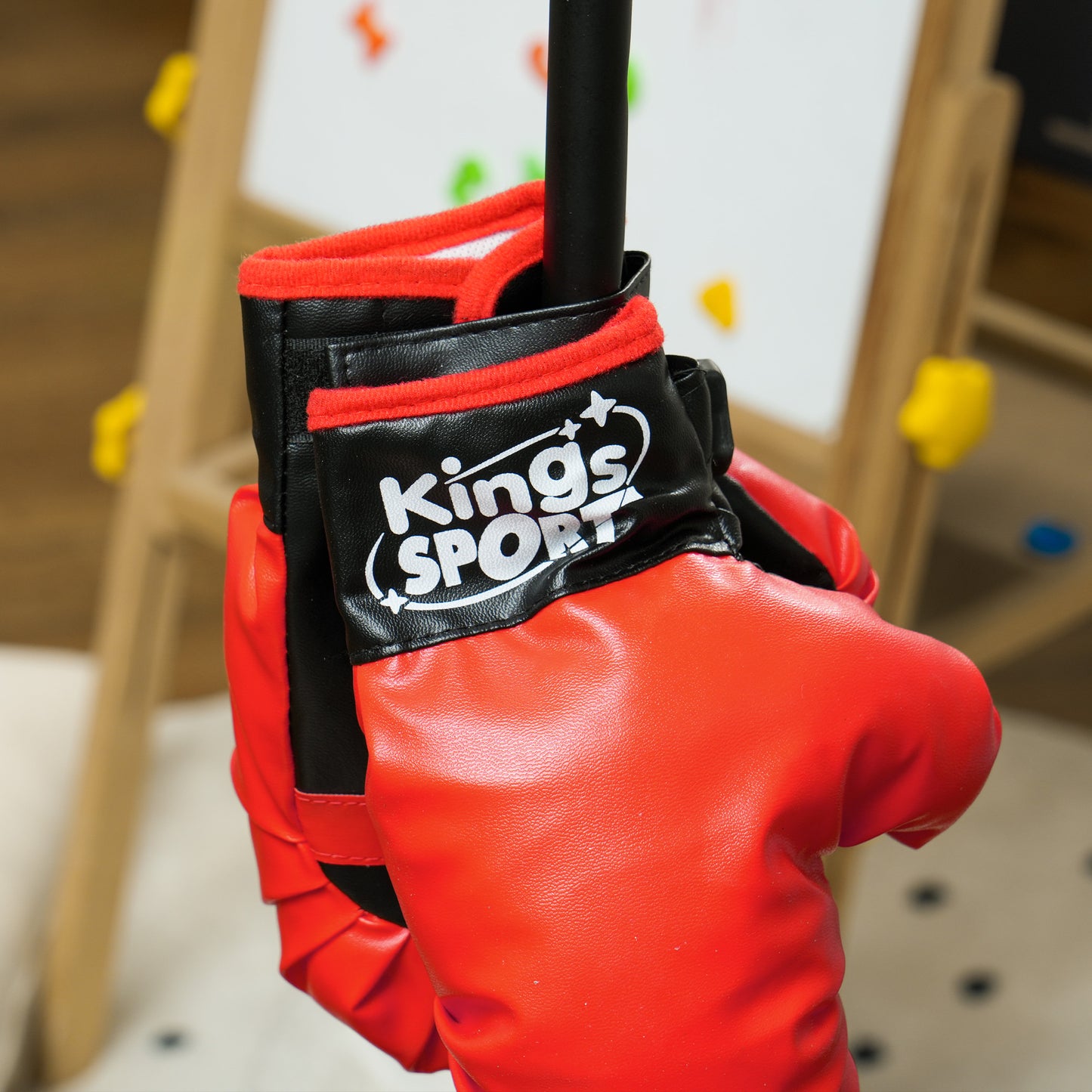Punching Bag for Kids w/ Stand & Boxing Gloves