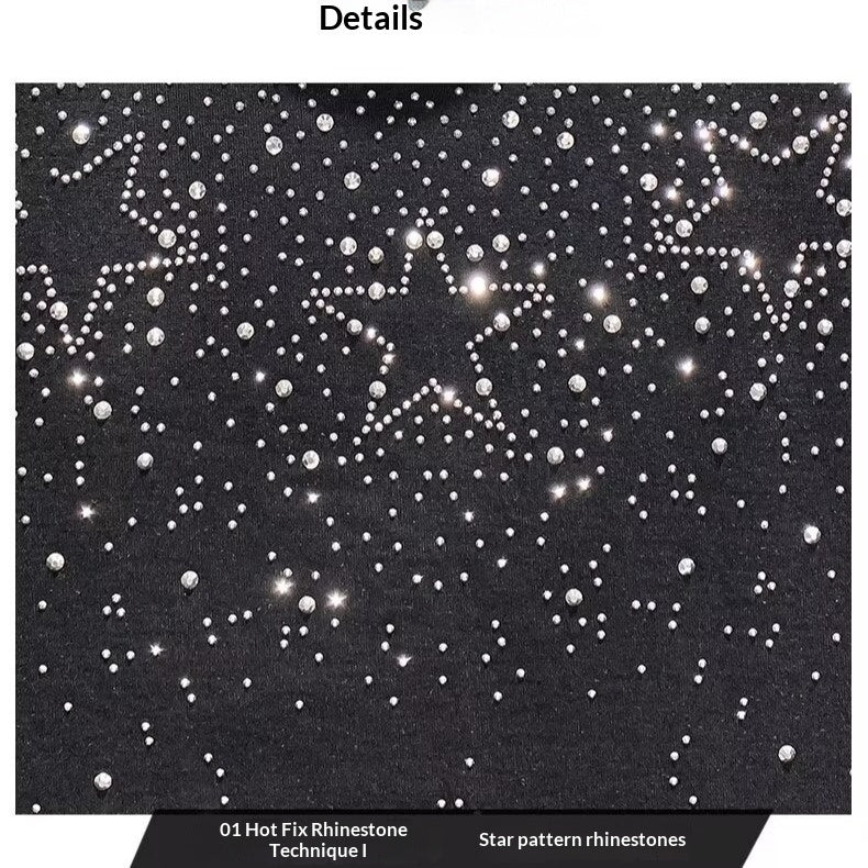 Starry Sky Short Sleeve Men's T-Shirt Casual Summer Style