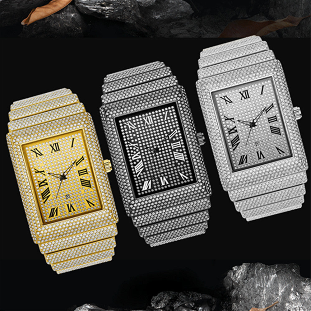 💎 Power Iced-Out Watch