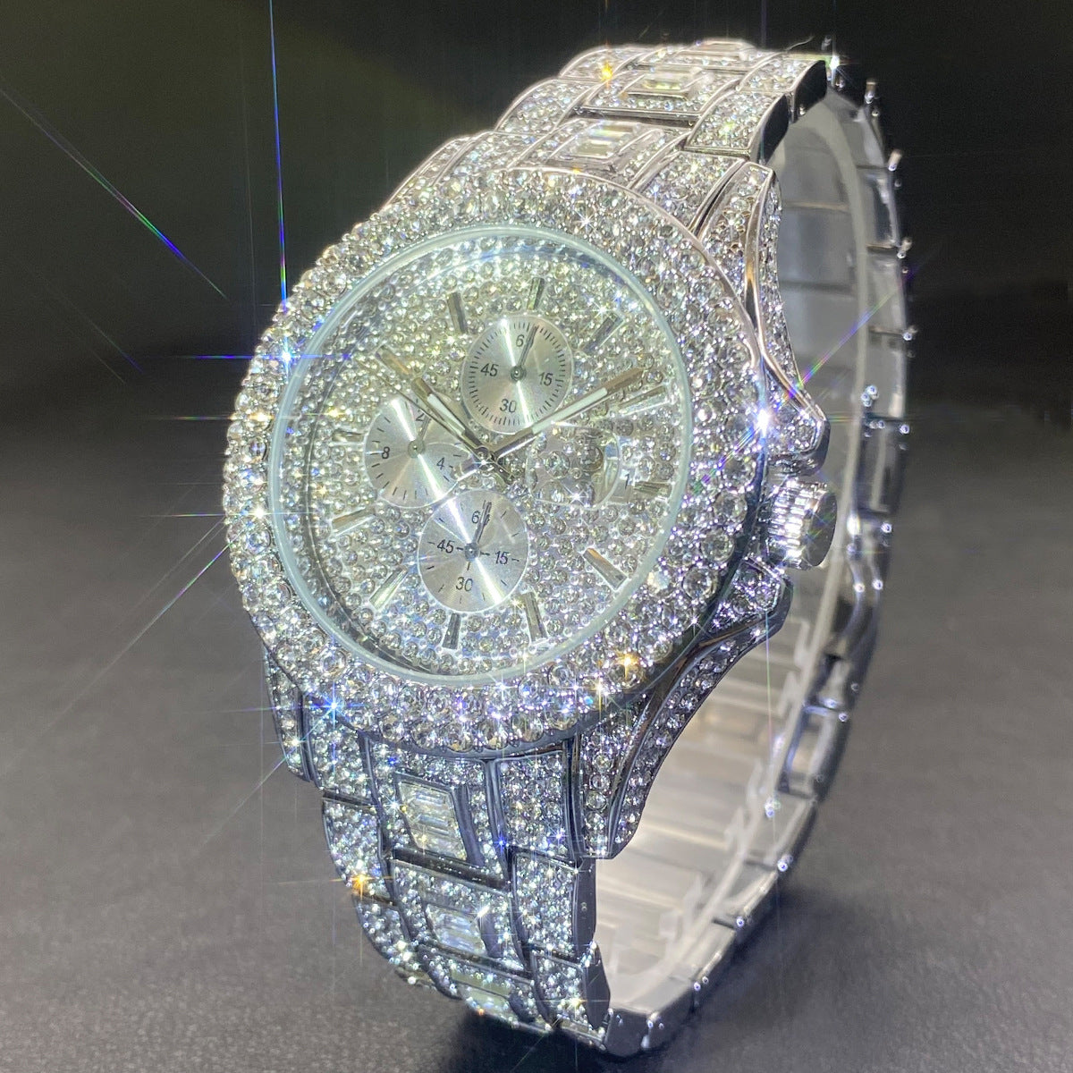 💎 Clean Iced Confidence Watch