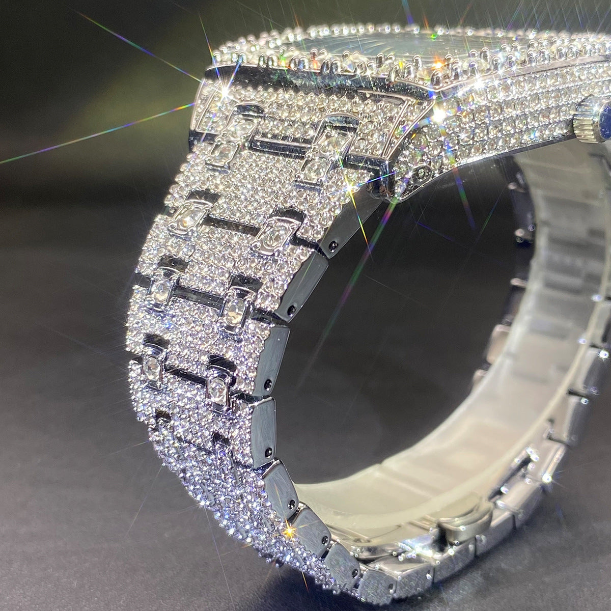 💎 Power Iced-Out Watch