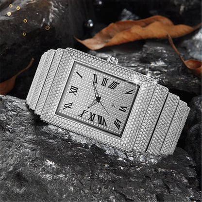 💎 Power Iced-Out Watch