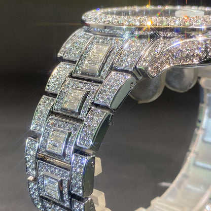💎 Clean Iced Confidence Watch
