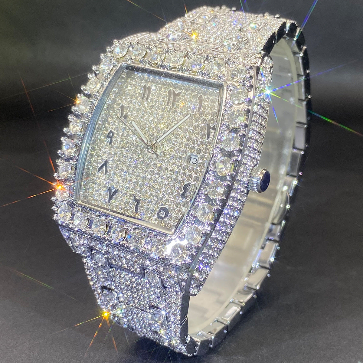 💎 Power Iced-Out Watch