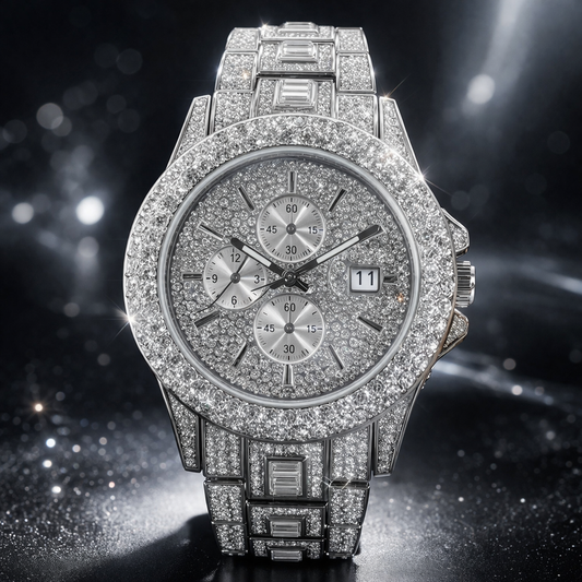 💎 Clean Iced Confidence Watch