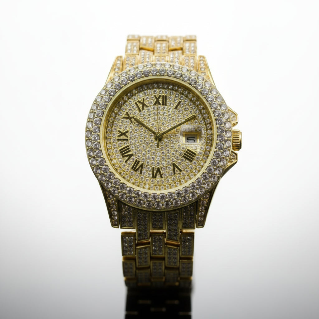 💎 Refined Shine Quartz Watch