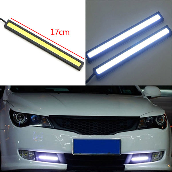 Car COB Daytime Running Light, One 17cm White
