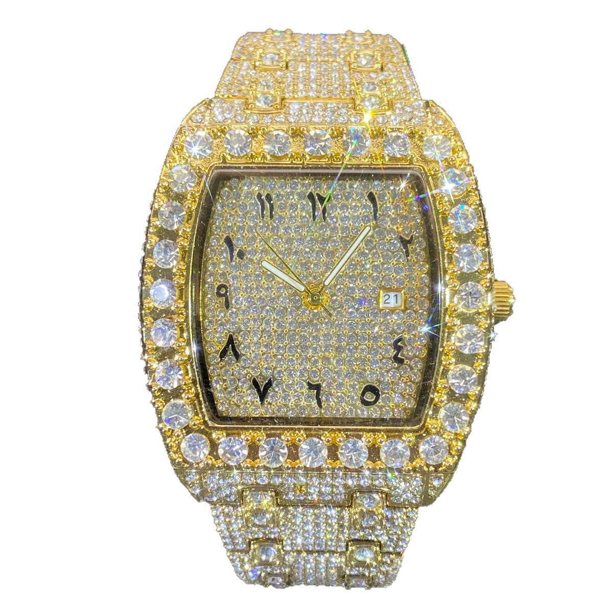 💎 Power Iced-Out Watch