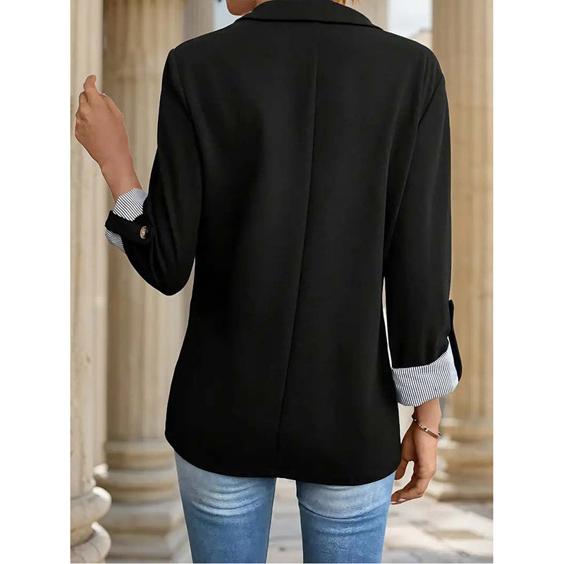 Women's Casual Blazers Open Front Long Sleeve Work Office Suit Jackets Blazer Business Casual Outfits