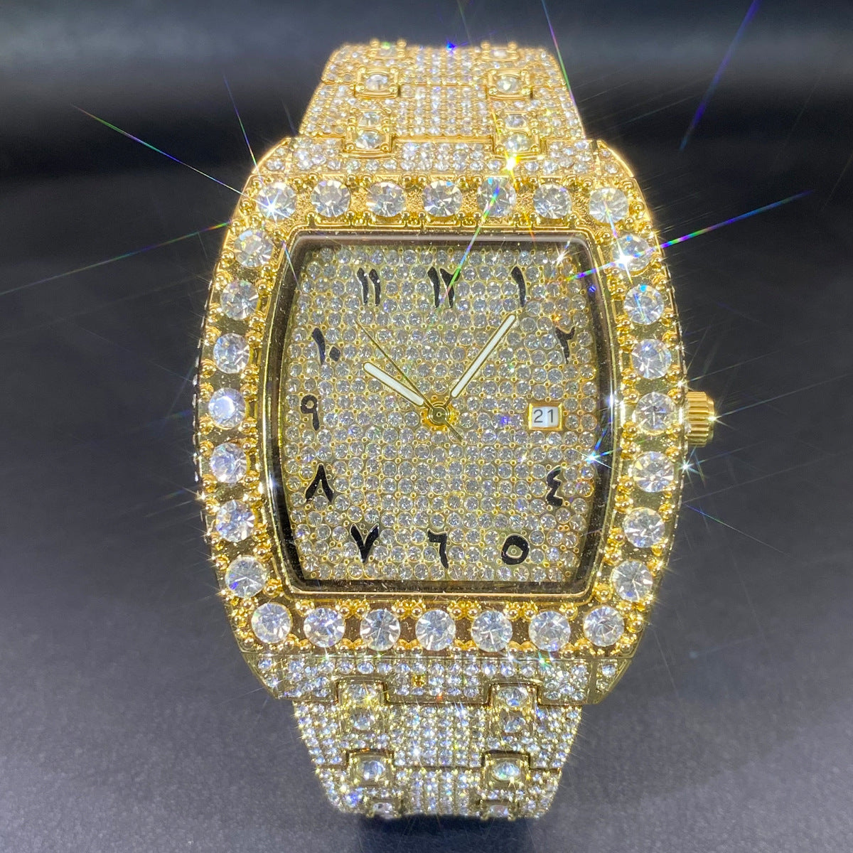 💎 Power Iced-Out Watch