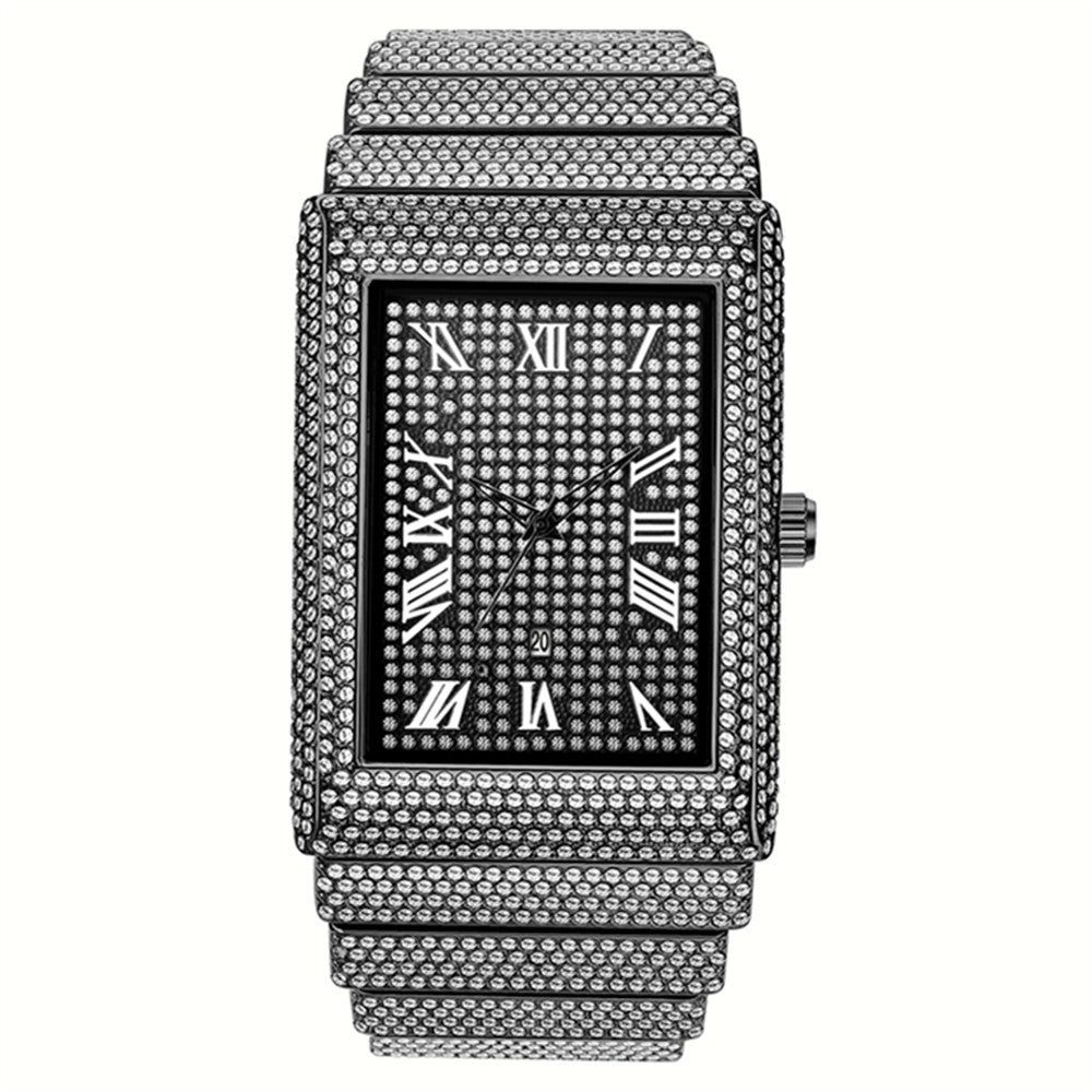 💎 Power Iced-Out Watch