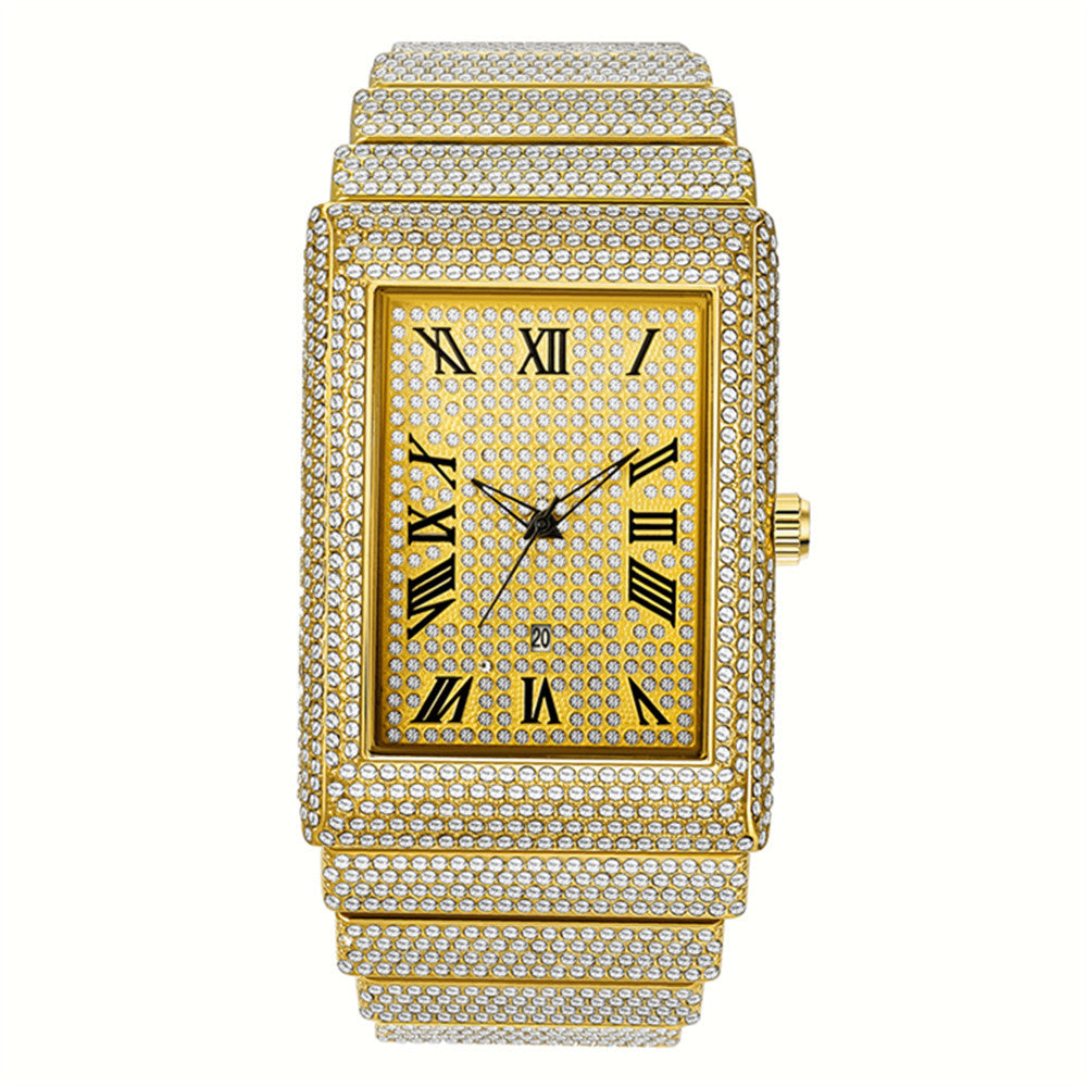 💎 Power Iced-Out Watch